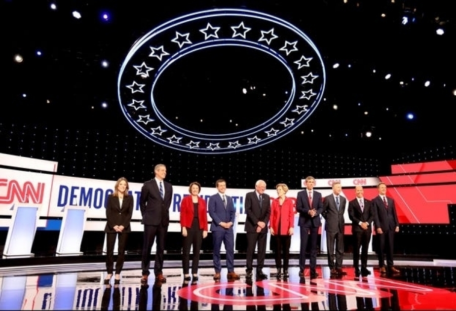 ABŞ-da Demokratlar Partiyasından prezidentliyə namizədlərin debatlarının ikinci turu başlanıb