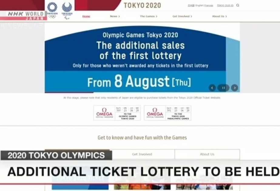 Yaponiyada “Tokio 2020” Olimpiadasına biletlərin satışı üçün əlavə lotereya keçiriləcək