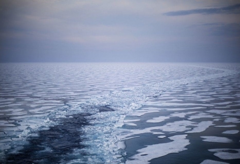 El hielo ártico se funde masivamente por una ola de calor