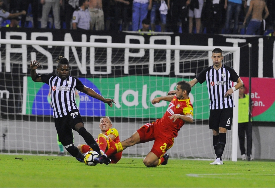 Neftçi Baku erzielt ersten Treffer bei Rückspiel gegen Arsenal Tula