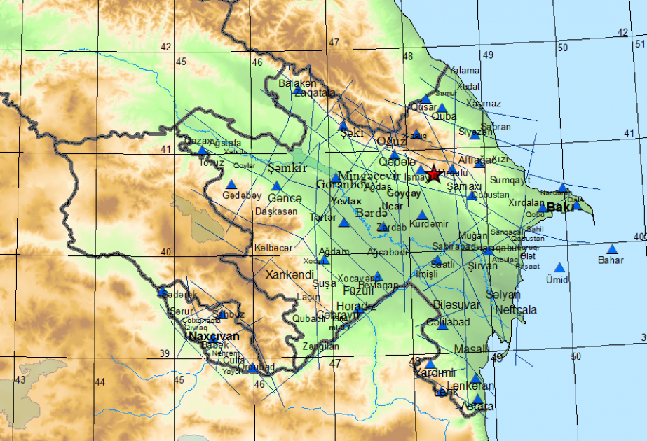 زلزال يضرب أراضي آغسو