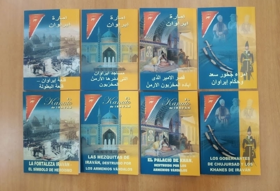 Se publicaron cuatro folletos sobre la historia del kanato de Ireván en español y en árabe