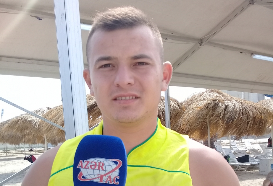 Moldovalı futvolleyçi: Xəzər dənizi Bakının gözəlliyinə xüsusi rəng qatır