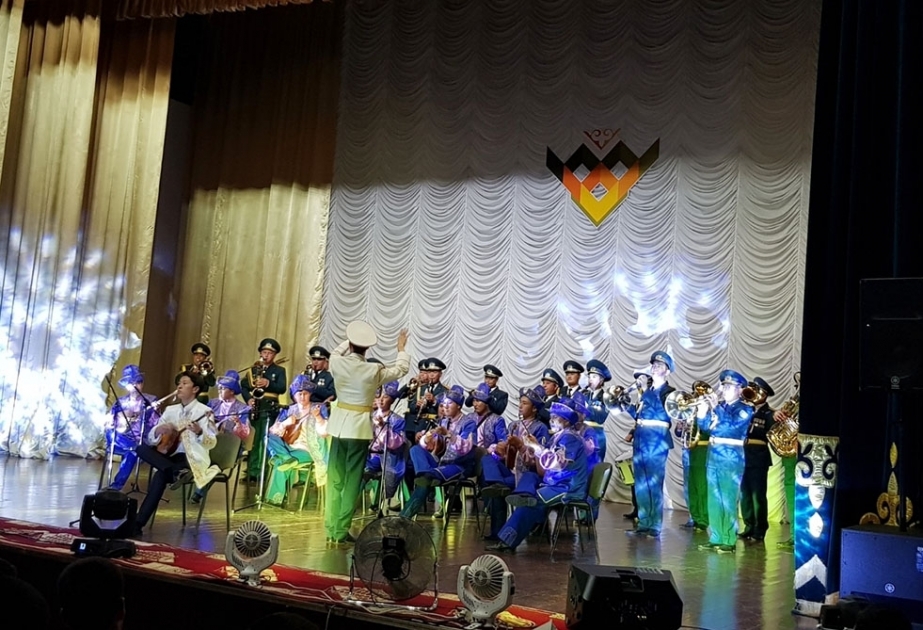 Se organiza un acto cultural para los participantes en el concurso "Maestros de fuego de artillería"