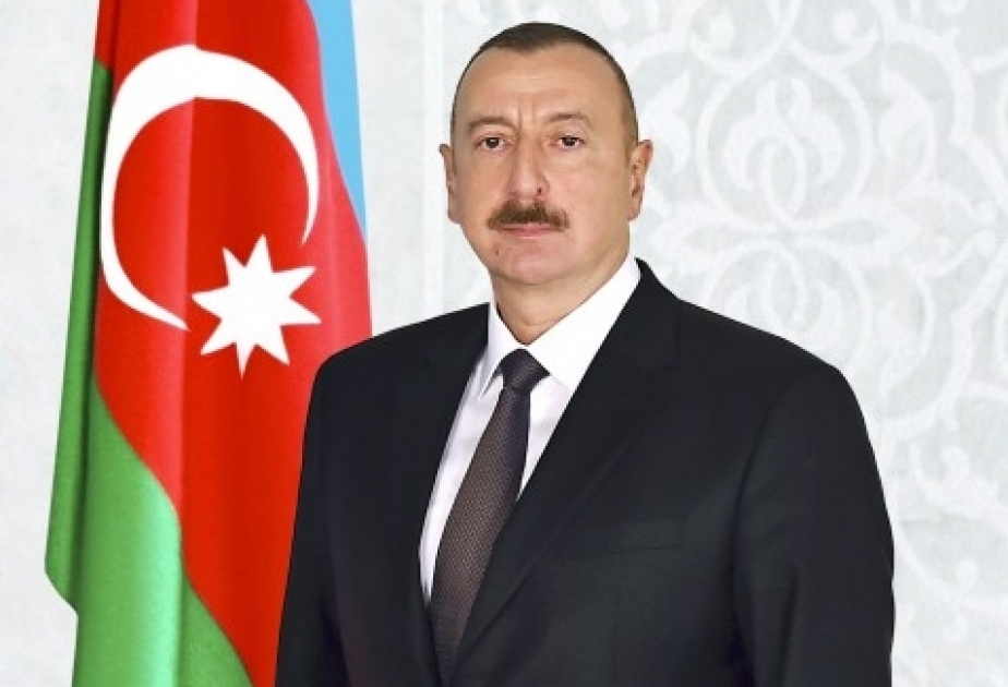 Präsident Ilham Aliyev kondoliert Präsident Donald Trump