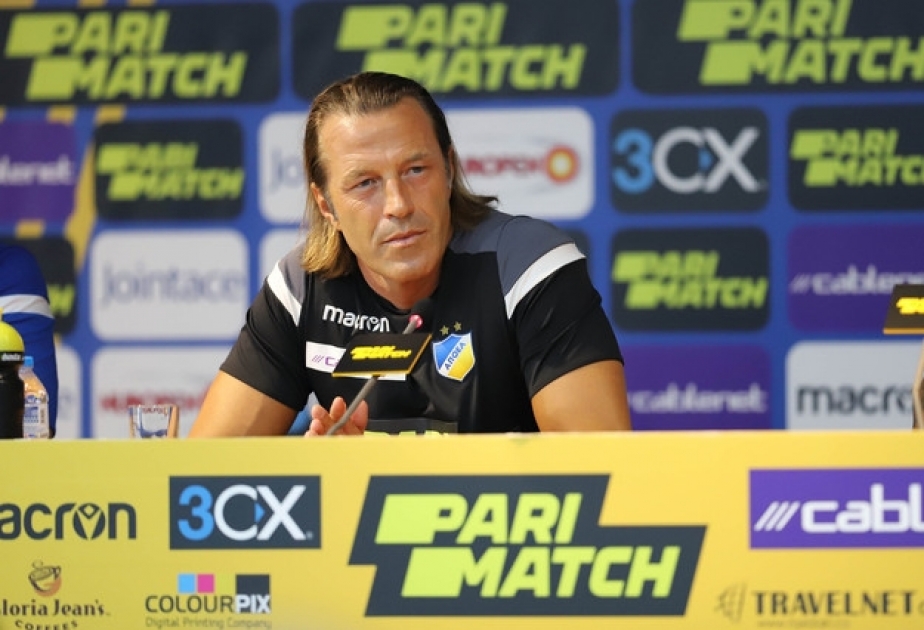 APOEL klubunun baş məşqçisi: “Qarabağ”ın hücumları həddindən artıq sürətlidir