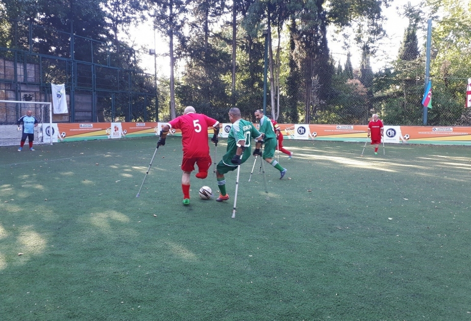 El equipo de fútbol de discapacitados de Karabaj celebró otro partido en Georgia