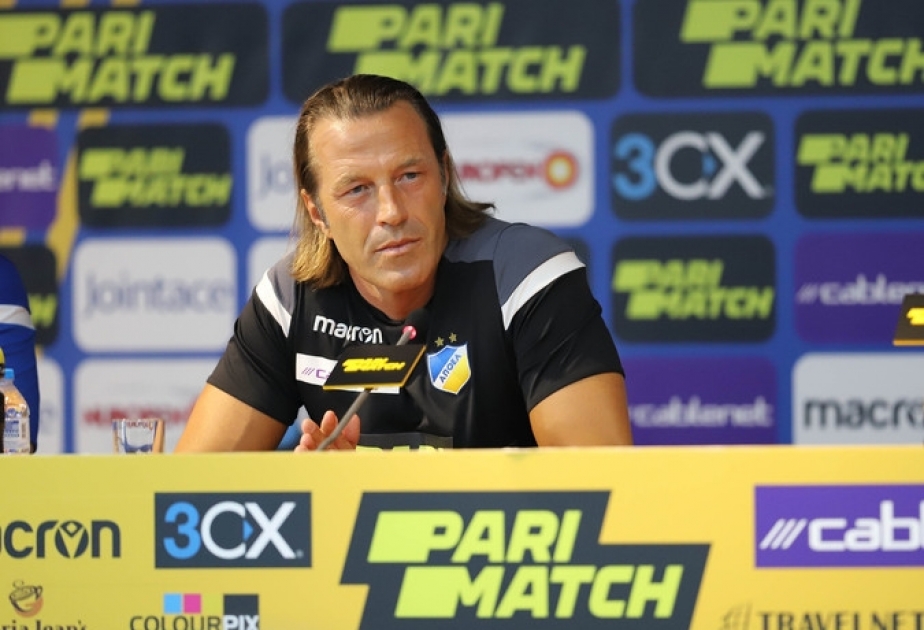 APOEL-in baş məşqçisi: Rəqibə qarşı oynamaq çətin idi