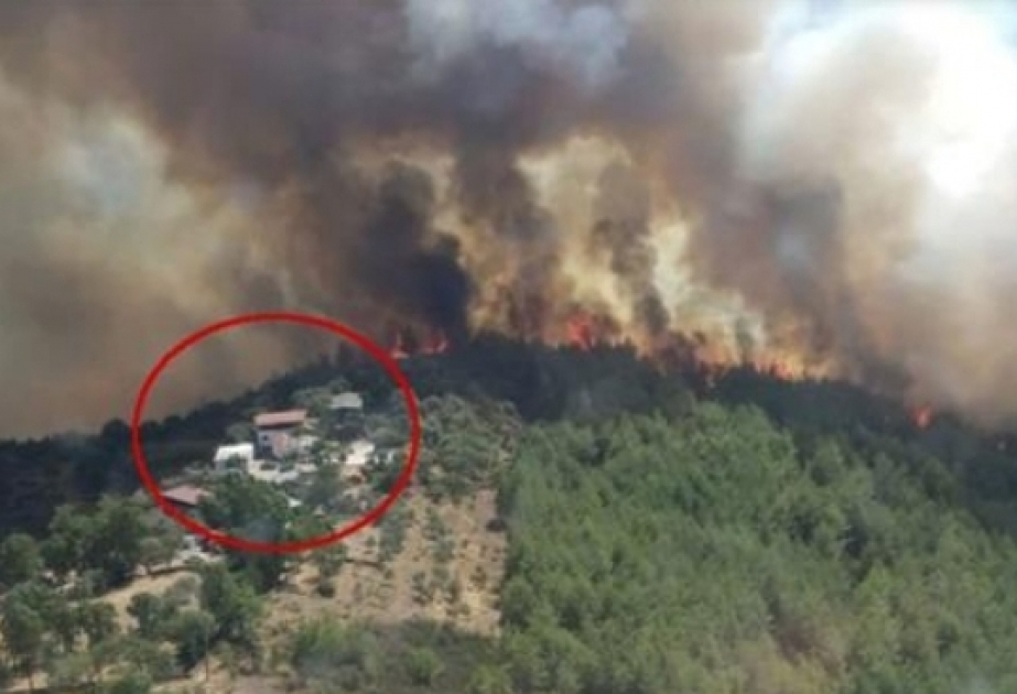 Türkiyədə davam edən meşə yanğınları yaşayış zonalarına çatıb