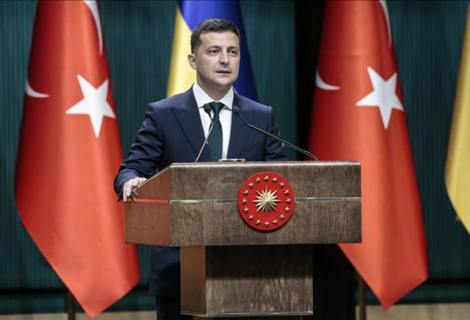 Ukrayna Prezidenti Türkiyə ilə iqtisadi əlaqələri gücləndirmək niyyətini ifadə edib
