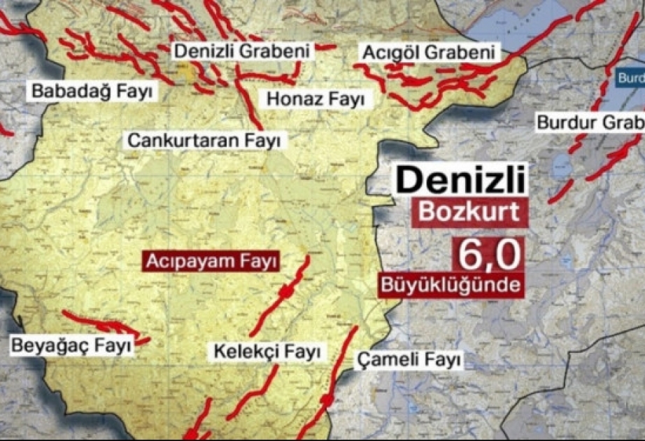 Türkiyənin Ege bölgəsində 4 saat ərzində 56 yeraltı təkan qeydə alınıb