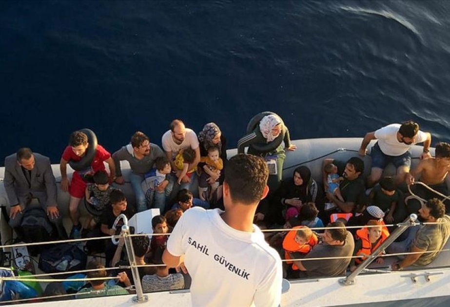 Türkiyədə ölkə ərazisini qanunsuz yolla tərk etmək istəyən 128 nəfər saxlanılıb