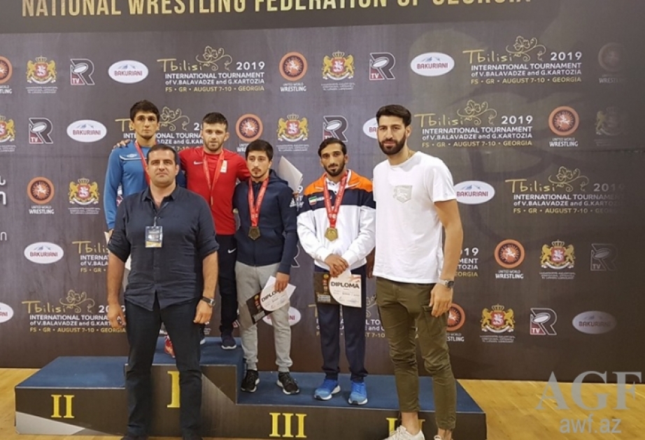 Luchadores azerbaiyanos ganaron 6 medallas en el torneo