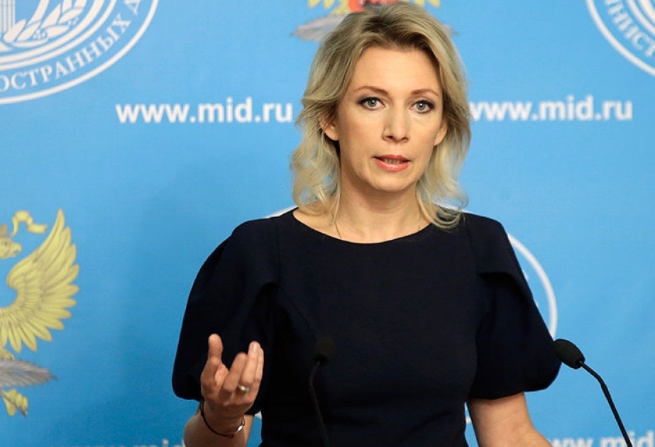 Mariya Zaxarova: Dağlıq Qarabağın statusu Azərbaycanla Ermənistan arasında danışıqlar yolu ilə müəyyən edilməlidir