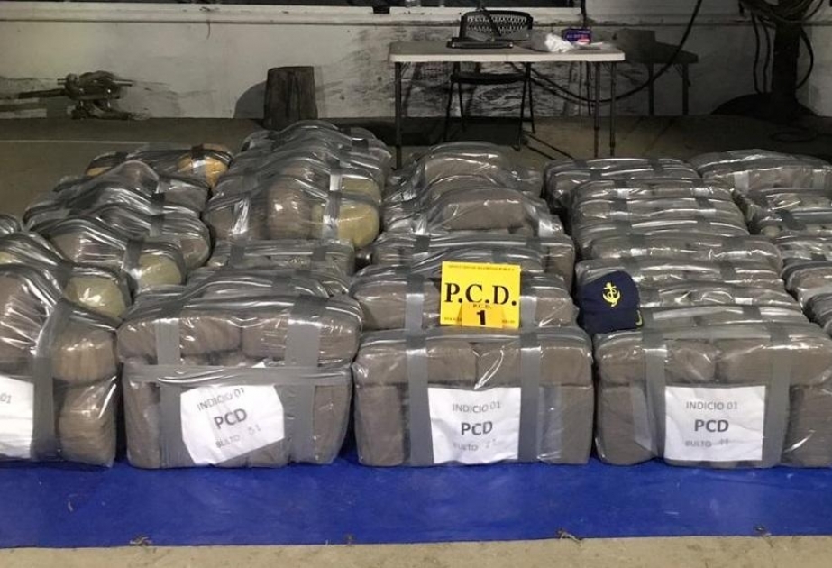 En Costa Rica se incautó media tonelada de cocaína destinada a Italia