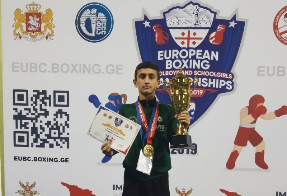 الملاكم الأذربيجاني الناشئ يحصد ذهبية بطولة أوروبا