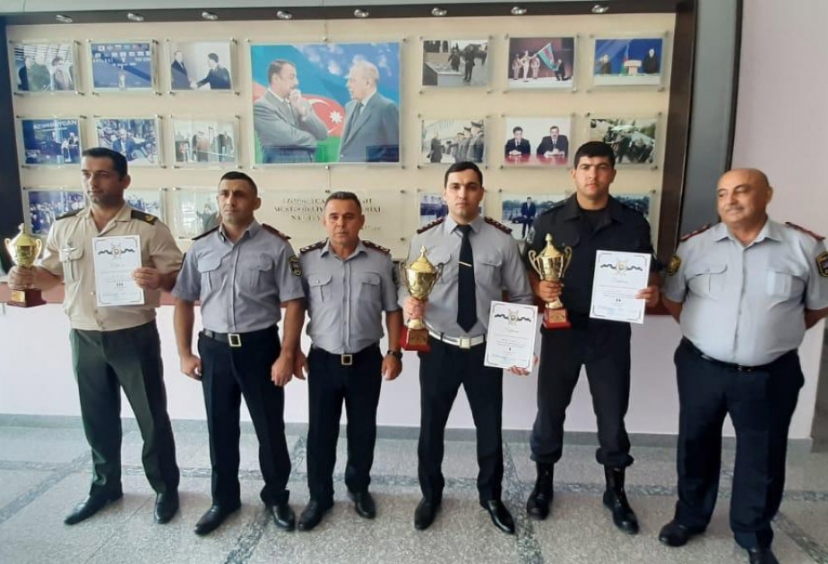 Daxili İşlər Nazirliyinin əməkdaşları arasında güllə atıcılığı üzrə birinciliyə yekun vurulub