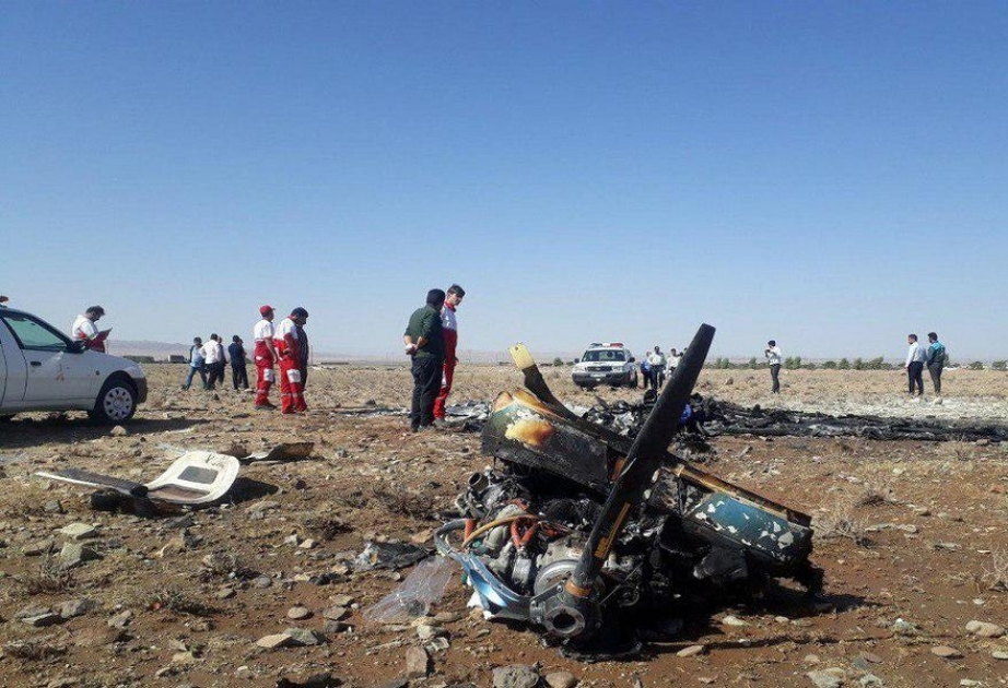Un avión se estrelló en Irán, dos personas murieron