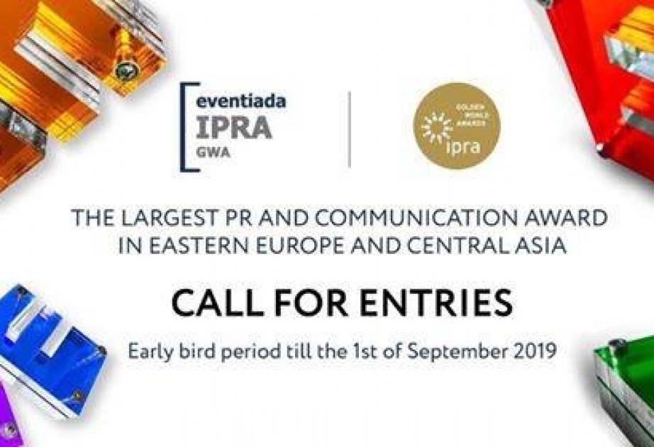 “Eventiada IPRA Golden World Awards 2019” müsabiqəsinə müraciətlərin qəbuluna başlanılıb