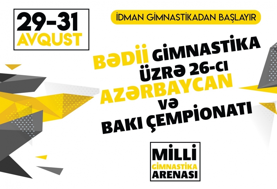 Se celebrarán los Campeonatos de Gimnasia Rítmica de Azerbaiyán y Bakú