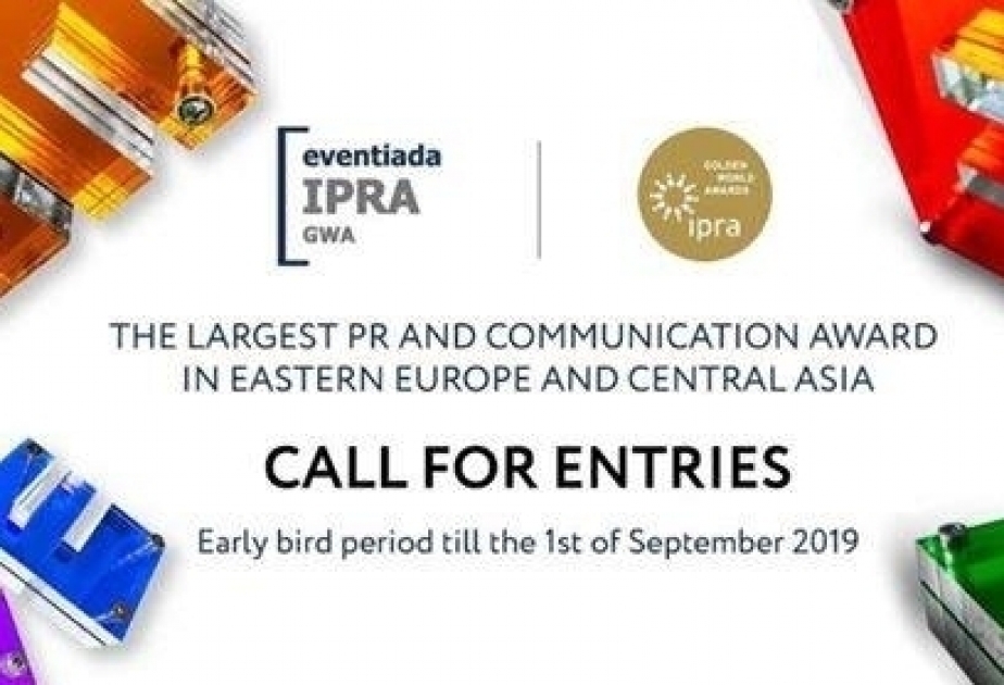 Las inscripciones para los premios Eventiada IPRA Golden World Awards 2019 comienzan