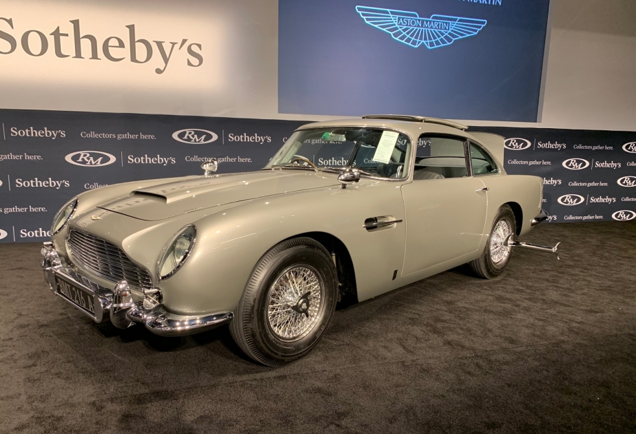 El coche de James Bond se subastó en los Estados Unidos