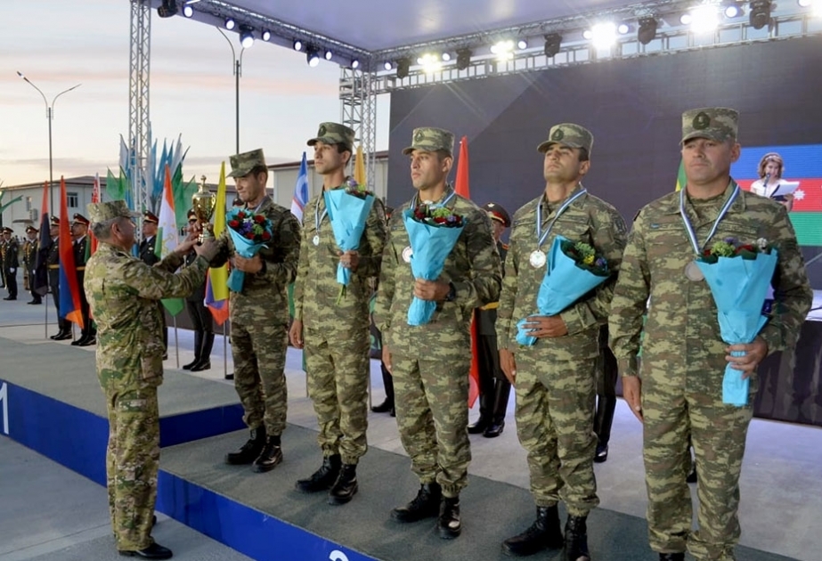 Armeespiele -2019: Aserbaidschanische Mannschaft belegt dritten Platz bei Wettbewerb “Militärisch-medizinische Stafette“ in Usbekistan
