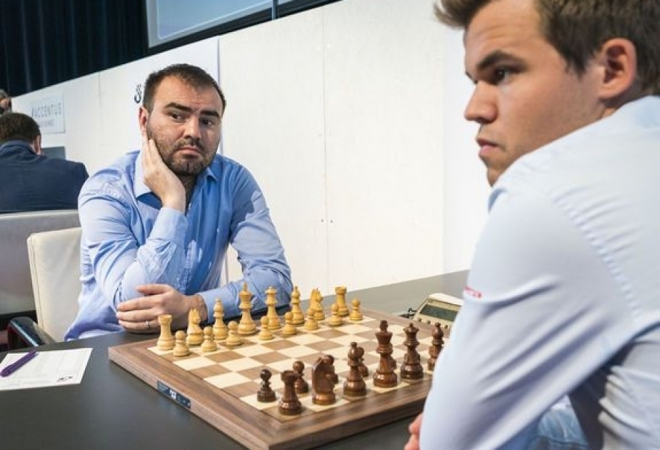 Шахрияр Мамедъяров сыграл вничью с чемпионом мира Магнусом Карлсеном