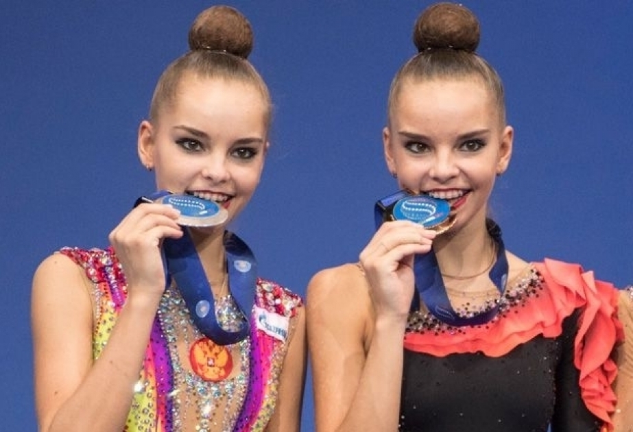 Hermanas gemelas Dina y Arina Averina dirigirán la selección nacional rusa en el Campeonato Mundial de Bakú