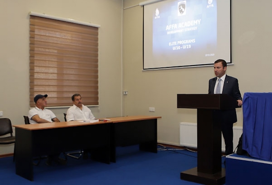 AFFA-da “Elit məşq” layihəsinin təqdimatı olub