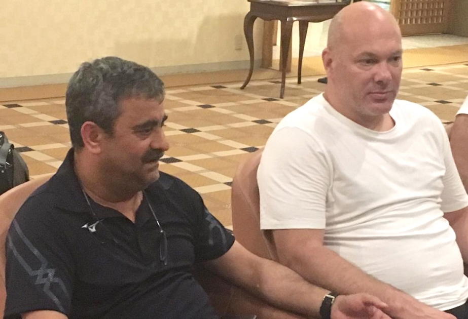 Azərbaycan Cüdo Federasiyasının vitse-prezidenti millimizin üzvləri ilə görüşüb
