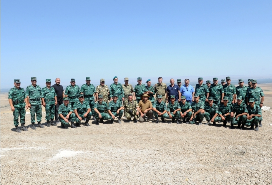 Qarabağ müharibəsi veteranları “Qazax” əlahiddə sərhəd diviziyasında olublar