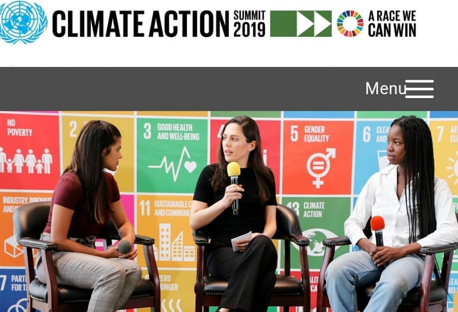 Jóven azerbaiyano asistirá a la primera Cumbre de la Juventud de las Naciones Unidas sobre el Clima