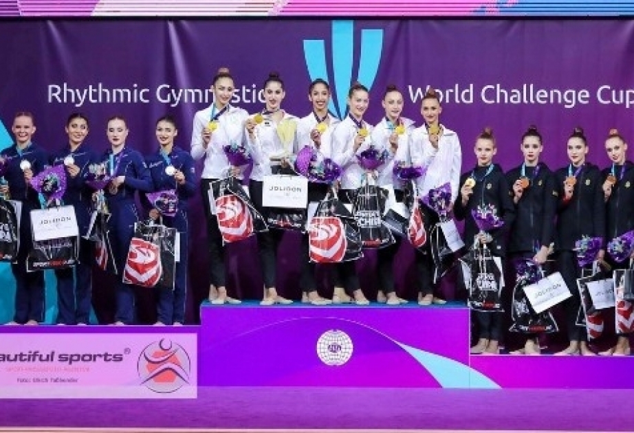 Bədii gimnastlarımız “Challenge” seriyasına aid dünya kuboku yarışlarında 3 medal qazanıblar