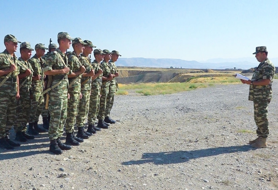 Əlahiddə Ümumqoşun Orduda keçirilən yarışın qalibləri mükafatlandırılıb