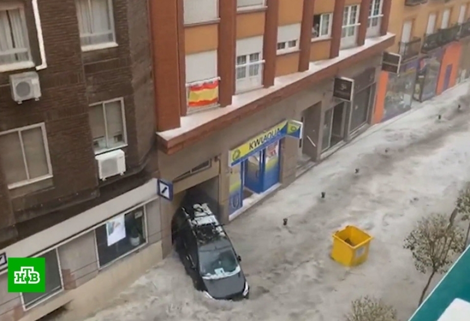 Leysan və dolu Madridi cənginə keçirib