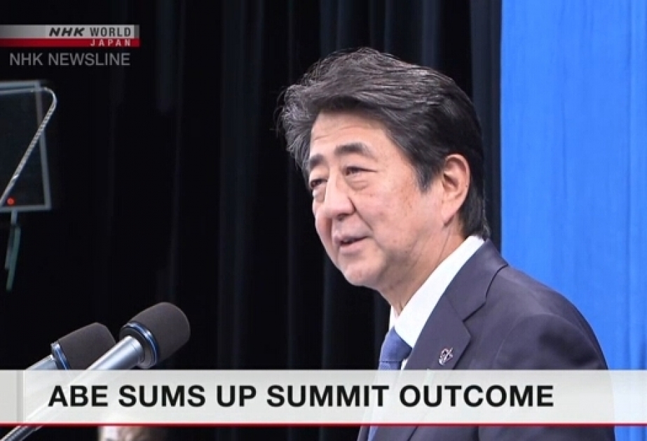 Şinzo Abe: G7 liderləri Şimali Koreya məsələsində vahid mövqedə dayanırlar