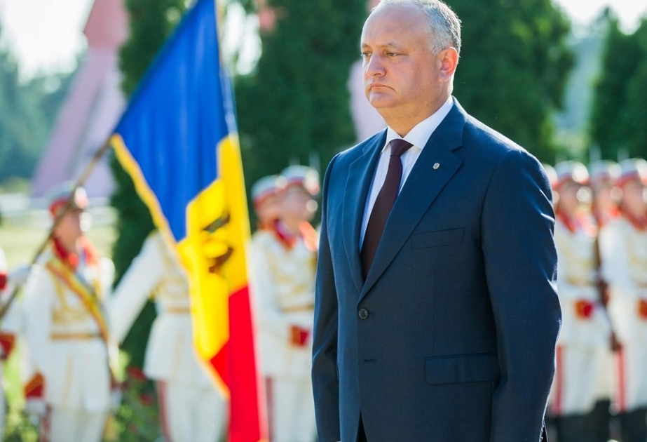Prezident İqor Dodon: Moldova xalqı öz tarixi ilə fəxr edə bilər