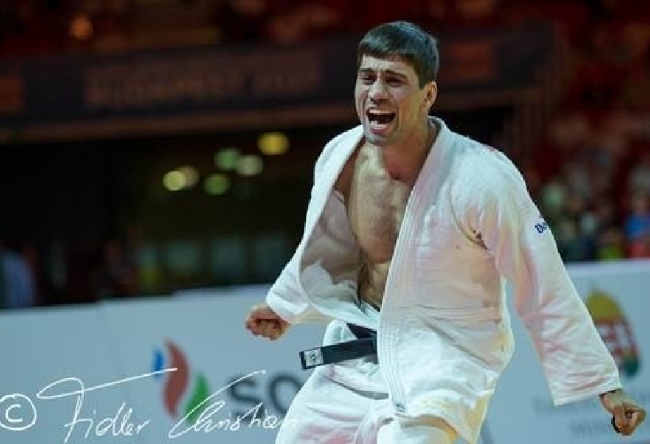Judocas azerbaiyanos compiten por las medallas en el Campeonato Mundial de Judo