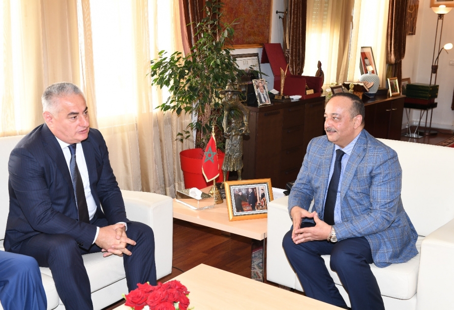 Mərakeşli nazirə “Azərbaycan Respublikası diplomatik xidmət orqanlarının 100 illiyi” medalı təqdim edilib