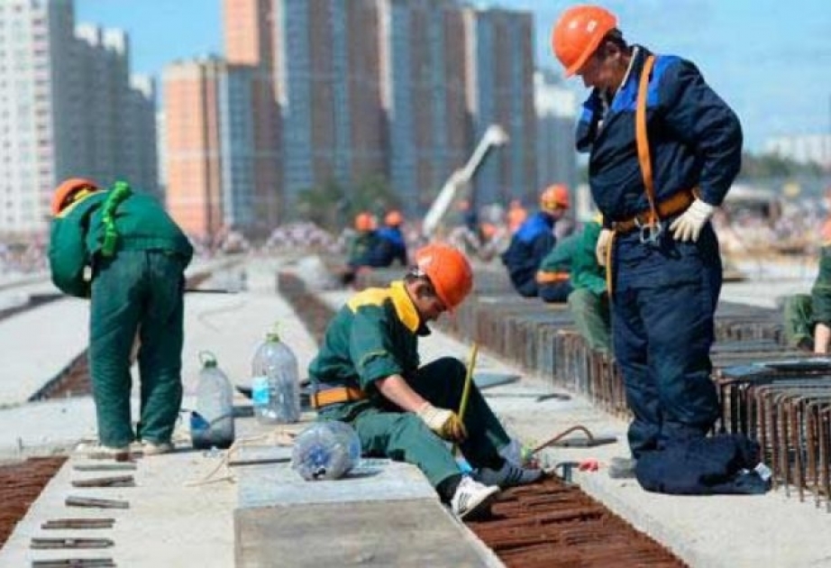 Paytaxtda inşaat işlərinin 83,4 faizini özəl tikinti müəssisələri görüb