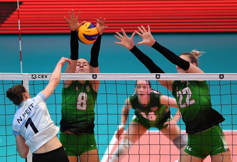 Volleyball-EM 2019: Aserbaidschanische Frauen-Nationalmannschaft besiegt Estland