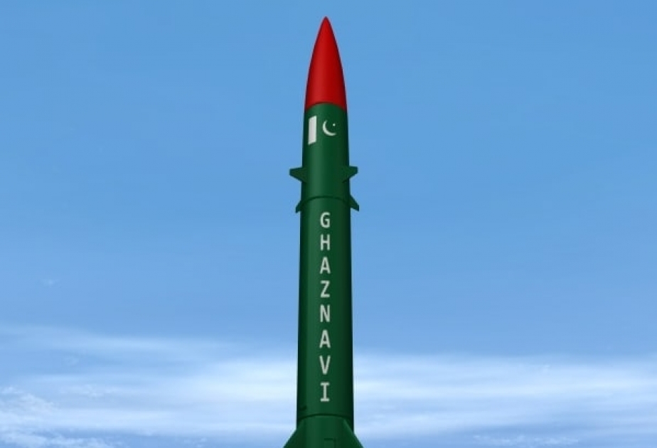 Pakistan “Qəznəvi” ballistik raketinin sınağını keçirib VİDEO