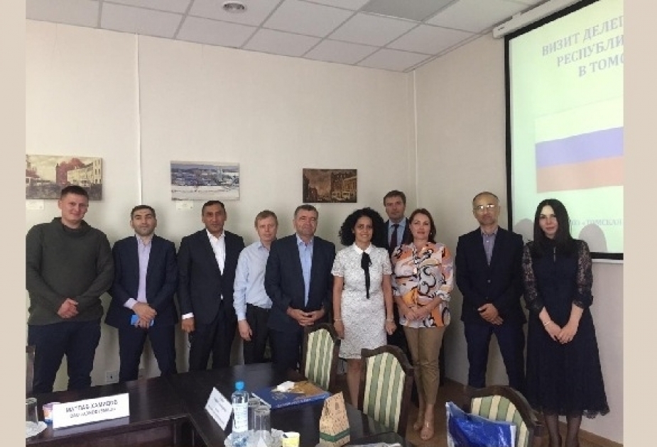 Miembros de la Confederación de Empresarios de Azerbaiyán realizaron una visita de trabajo a Tomsk