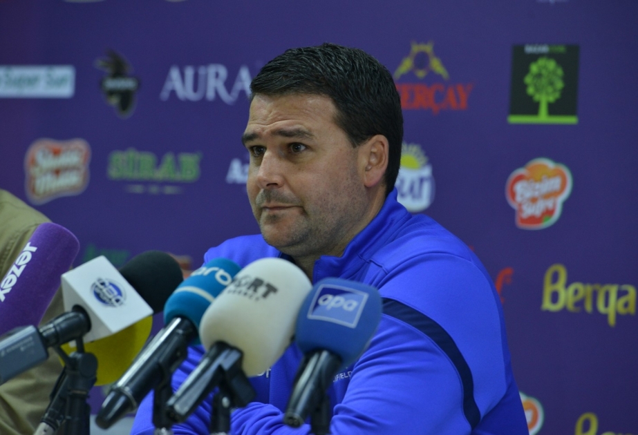 “Linfild”in baş məşqçisi: “Qarabağ”ı təbrik edirəm və onların güclü olduğunu qəbul edirəm