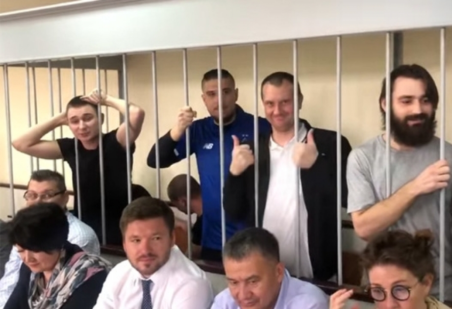 Rusiyada həbs edilən ukraynalı hərbçilər azadlığa buraxılıb