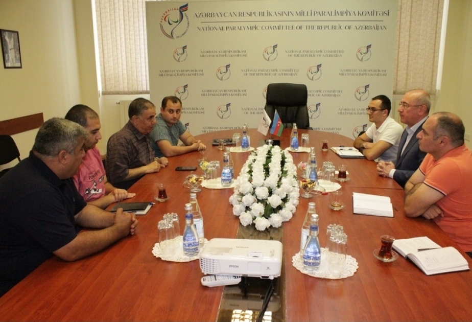 President of Jordan Weightlifting Federation visits Azerbaijan National Paralympic Committee