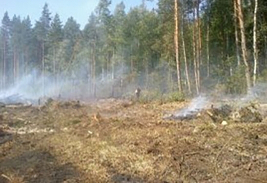 بيان الطوارئ حول حريق نشب في الحقول المحصودة ومساحة الغابات على مقربة من مدينة خودات