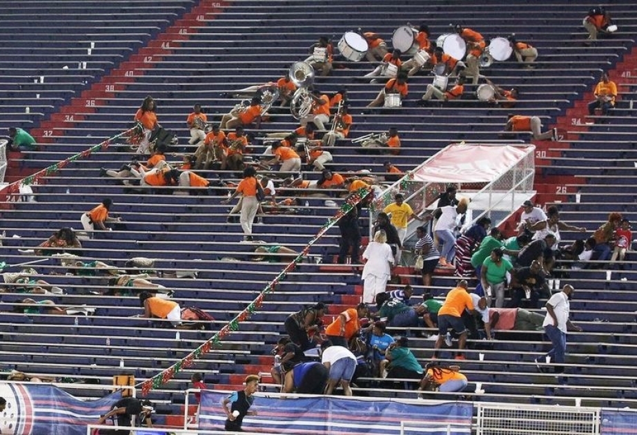 ABŞ-da stadiona silahlı hücum nəticəsində 10 nəfər yaralanıb
