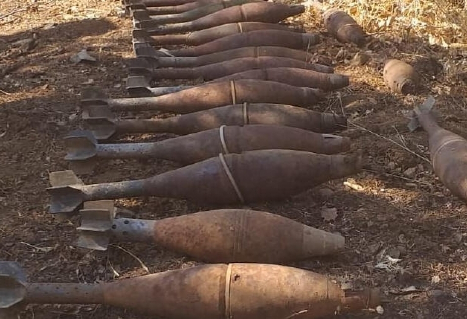 “Pəncə” antiterror əməliyyatı zamanı PKK-ya aid silah-sursat ələ keçirilib